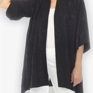 Citron Black Textured Jacket